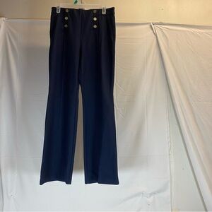 Michael Michael Kors Sailor Button Navy Pants – Size M